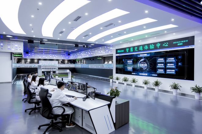 米乐m6科技平台：海信亮相交博会：以AI点亮城市智慧交通(图6)