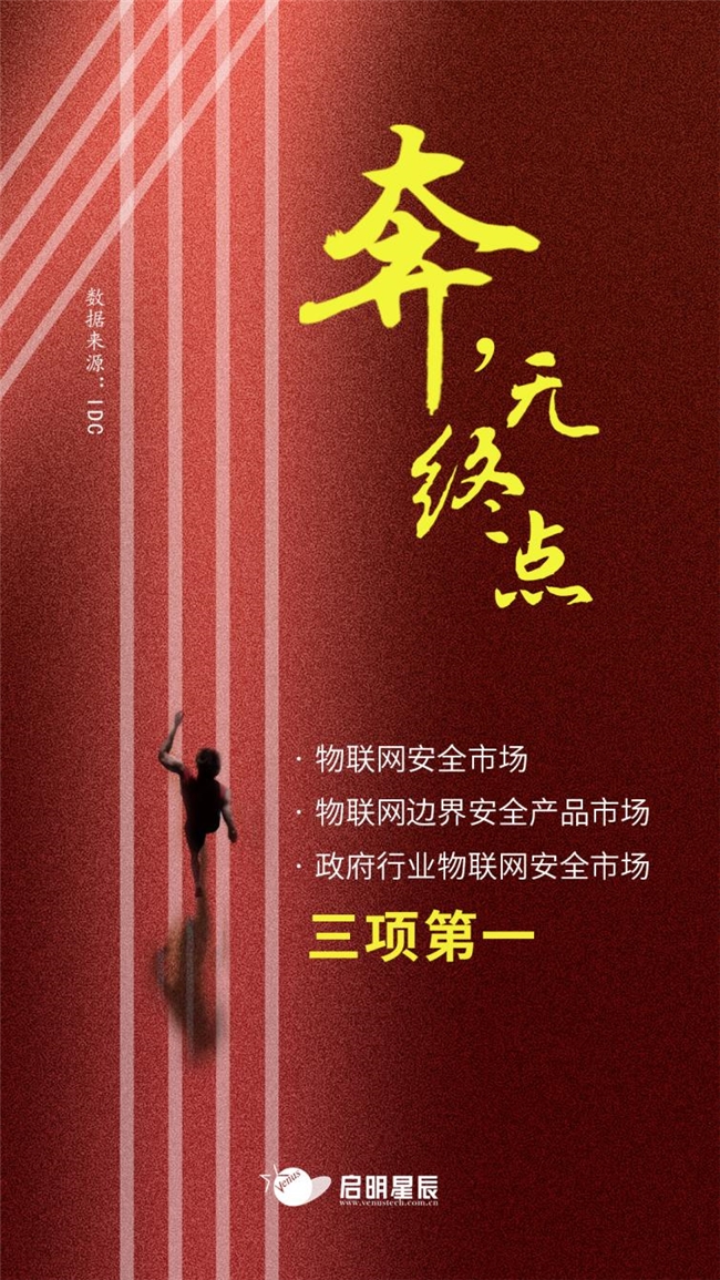 启明星辰揽获中国物联网安全市场三项第一！(图1)