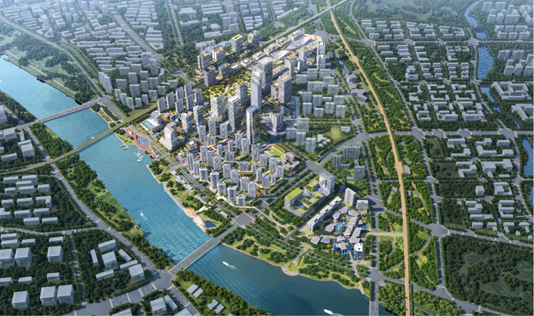 濱水空間串聯社區微花園北京通州站周邊建綠色示范片區(图1)